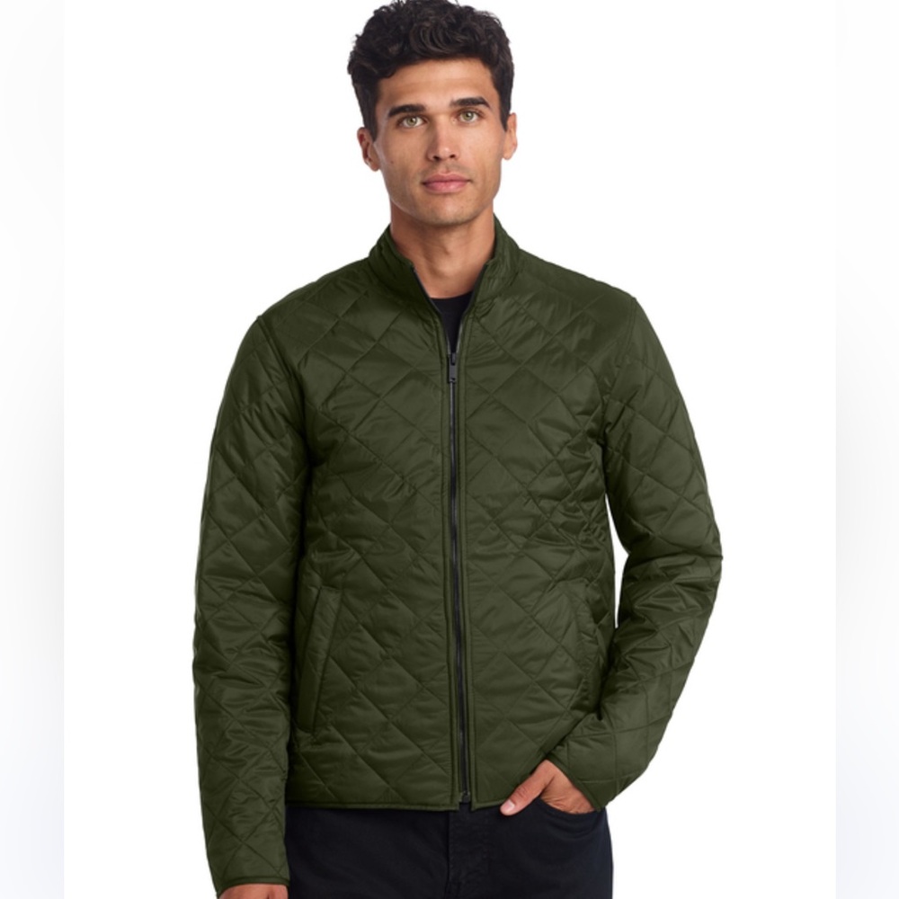 NWOT Mercer+Mettle® Quilted Full-Zip Olive Green Men’s Jacket
